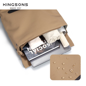Kingsons Casual <b>Backpack</b> 15 Inches Water Resistant Computer Interlayer For Men <b>Student</b> <b>Backpack</b> - Product Image 1