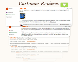 <span class=keywords><strong>Cardigan</strong></span> OEM in 100% Cashmere con Doppia Cerniera, Maglione <span class=keywords><strong>Oversize</strong></span> da <span class=keywords><strong>Donna</strong></span> a Collo Alto, a Righe, in Lana Lavorata a Maglia, Caldo e Spesso per l'Inverno - Product Image 6