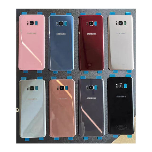 Wholesale for S8+ Framed Lenses Back Cover with Adhesive Glass Battery Case CE Certified
