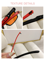 Nouvelle monture de lunettes de sport TR90 avec pieds réglables pour hommes et femmes lunettes anti lumière bleue à la mode et à la mode