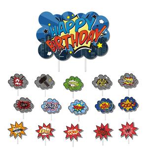 Youlun - Kit <span class=keywords><strong>de</strong></span> Decoración para Fiesta <span class=keywords><strong>de</strong></span> <span class=keywords><strong>Cumpleaños</strong></span> <span class=keywords><strong>de</strong></span> Superhéroes, Capitán Spider-Man <span class=keywords><strong>Marvel</strong></span>, Pancarta, Adorno para Pastel, Globos <span class=keywords><strong>de</strong></span> Látex - Product Image 2