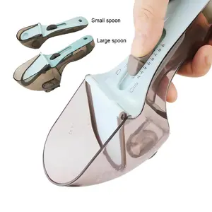 Échelle en plastique tasse à mesurer cuisine mesure Gadgets Scoop cuillères à mesurer réglables - Product Image 1
