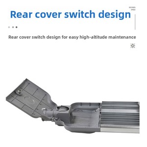 Farolas LED de <span class=keywords><strong>Aluminio</strong></span> con Alimentación Eléctrica, IP65, para Carreteras y Plazas, de Poste Alto, Resistentes al Agua, Ultra Brillantes, con Ángulo Ajustable - Product Image 3