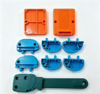 Fabricant de pièces en plastique et en caoutchouc moulées par injection en PVC/ABS/POM/HDPE/PP personnalisées de qualité supérieure, autres produits en plastique