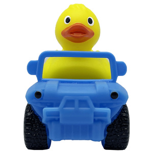 Món quà kỳ nghỉ các loại in Ducky tắm đồ chơi Jeep Vịt Nhựa động vật đua cho bồn tắm và vòi hoa sen kêu cót két Tắm Cao su vịt trong số lượng lớn - Product Image 6