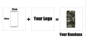 Bufanda con estampado de sublimación y logotipo personalizado, para el cuello polaina, pañuelo de tubo multifuncional sin costuras para exteriores - Product Image 4