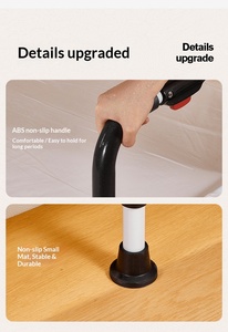 Barrière <span class=keywords><strong>de</strong></span> sécurité pour lit pour personnes âgées, nouvelle génération, support latéral pliable, éclairage, soins, original, vente chaude - Product Image 5