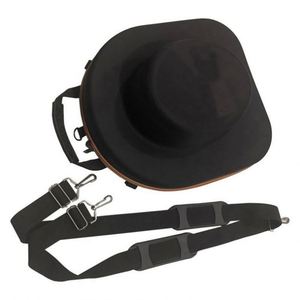 Eco-Friendly Cowboy Case with Zipper Waterproof Fedora <b>Bag</b> for Mans Cowboy Western <b>Hat</b> Travel Portable Simple Carrying Box - Product Image 6