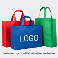 Sac de courses pliable en non-tissé écologique personnalisé avec logo pour supermarché – Vente en gros