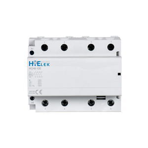 Contactor Magnético HiELEK Homestar HCH8-100 3P 4NO 100A 230V AC, <span class=keywords><strong>Contactos</strong></span> <span class=keywords><strong>de</strong></span> Punto <span class=keywords><strong>de</strong></span> Plata 110V, <span class=keywords><strong>Vida</strong></span> Útil <span class=keywords><strong>de</strong></span> 100k, Riel DIN Industrial, 50/60Hz - Product Image 1