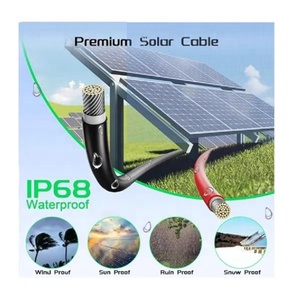 Cho TUV được phê duyệt xlpe PV năng lượng mặt trời dây 2x4mm2 6mm2 10 mét Twin DC đồng 2 <span class=keywords><strong>Core</strong></span> cáp năng lượng mặt trời cho các ứng dụng điện - Product Image 3