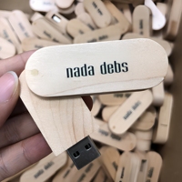 Clé USB en bois personnalisée OEM ODM 1 Go-64 Go USB 2.0 Garantie 5 ans Sans cryptage Nouveau Votre logo