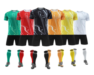 ชุดเสื้อฟุตบอลผู้ชายโพลีเอสเตอร์ราคาส่ง ฤดูกาล 25/26 มีสินค้าพร้อมส่ง จัดส่งรวดเร็ว ดีไซน์ดั้งเดิม ชุดเสื้อฟุตบอลสำหรับผู้ใหญ่ - Product Image 1