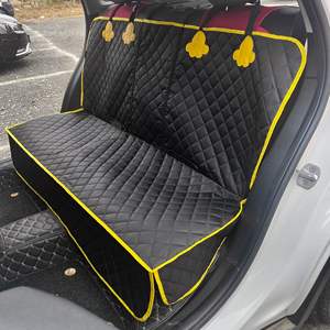 Housses de siège de voiture imperméables en polyester et Oxford pour <span class=keywords><strong>chien</strong></span> pour banquette arrière protecteur de housse de siège pour animaux de compagnie pour siège arrière - Product Image 2