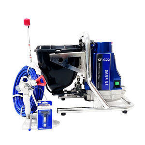 Sanfine Home DIY Use Pulvérisateur Machine <span class=keywords><strong>de</strong></span> <span class=keywords><strong>peinture</strong></span> sans air avec trémie intégrée DIY Pulvérisateur électrique portable pour peintures au latex - Product Image 6
