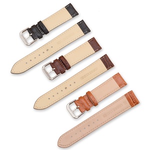 トップ穀物クロコダイルパターンカルフスキン多色防水ブレスレット<span class=keywords><strong>14mm</strong></span> 18mm 20mm 22mm 24mm本物の革時計バンドストラップ19 - Product Image 3