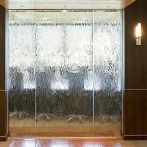 <span class=keywords><strong>Verre</strong></span> fusionné à chaud moulé au four, personnalisé <span class=keywords><strong>en</strong></span> couleur/forme/texturé/motif, pour cloison murale/garde-corps/escaliers/<span class=keywords><strong>sol</strong></span> flottant - Product Image 3