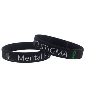 Pulsera de Silicona para la Salud Mental Sin Estigma, Personalizable con Logotipo e Información, Brazalete de Silicona para Cuidar tu Mente - Product Image 6