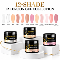 Gel de Construction Auto-Égalisant Sans HEMA Marque Blanche 30g – Fournitures pour Ongles Professionnels Salon – Gel Liquide Dur ou Souple