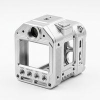Boîtier métallique personnalisé pour télémètre laser à écran couleur usiné CNC, anodisation pour équipement de mesure de distance