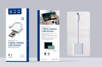 Lector de Tarjetas Multifuncional Tres en Uno OTG Tipo-C con Interfaz USB 2.0, Instalación Externa, Certificado CE/FCC para Móviles