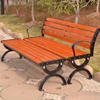 Banc en composite bois-plastique pour extérieur, planche décorative pour terrasse, banc de jardin