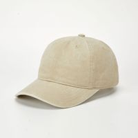 Gorra de Béisbol de Estilo Vintage de 6 Paneles, Hecha a Medida con Algodón Lavado, Premium, con Logotipo Bordado en un Lado, Ajustada, al por Mayor