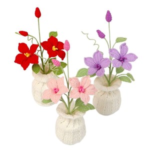 2025 nouveau Crochet clématite en pot plante clématite <span class=keywords><strong>chiffonnier</strong></span> fleur Crochet en pot fleur maison voiture décoration fête des mères cadeau - Product Image 5