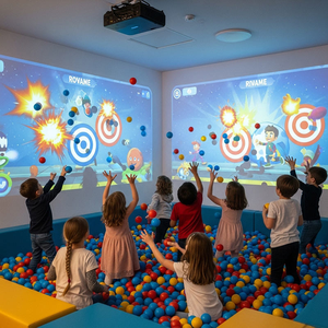 <span class=keywords><strong>Juegos</strong></span> Interactivos e Inmersivos <span class=keywords><strong>para</strong></span> Niños, 13 <span class=keywords><strong>Juegos</strong></span> con Piscina <span class=keywords><strong>de</strong></span> Pelotas, <span class=keywords><strong>Juegos</strong></span> <span class=keywords><strong>de</strong></span> Proyección, Globos, Dinosaurios, Fútbol, Múltiples Temas - Product Image 1