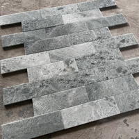 Carreaux de mosaïque vert fleuri pour murs et sols, carreaux de sol en jet d'eau, décoration intérieure pour crédence