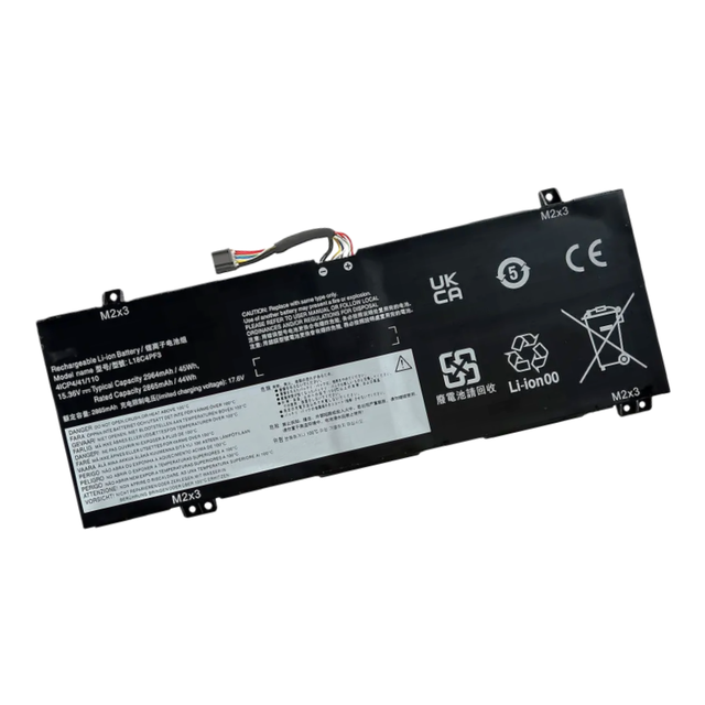 Manufacturer Replacement 15.36V 2964mAh Laptop Battery for Lenovo Air 14 2019 L18C4PF3 L18M4PF4 Notebook Batteries Pack