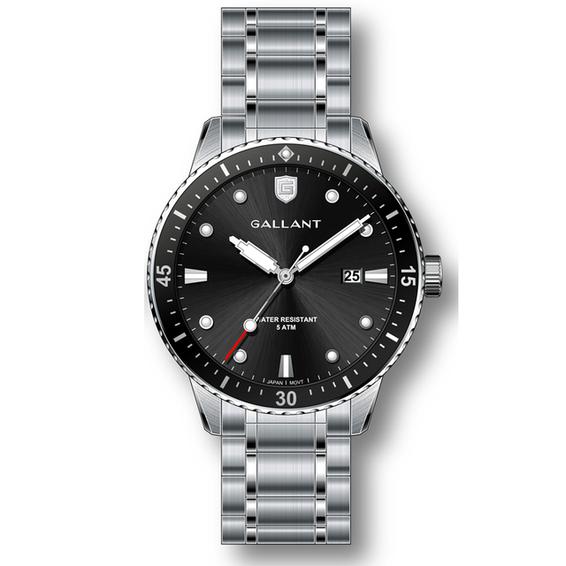 High Quality Men's Automatic Movement Waterproof Multifunction Mechanical Watch with Calendar