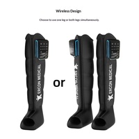 Masseur pour les pieds et les jambes à 5 chambres, sans fil, chauffant, à compression d'air, portable, pour la récupération, AS ALL STAR CE