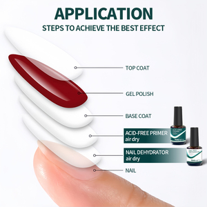 Nailpop Nail Prep per smalto per <span class=keywords><strong>unghie</strong></span> in acrilico e Gel UV Fast Dry superiore incollaggio disidratore <span class=keywords><strong>unghie</strong></span> e Primer <span class=keywords><strong>acido</strong></span> libero naturale Set - Product Image 6