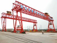 Grue à portique à double poutre MELQ 10T, 50T, 100T, 120T à 300T