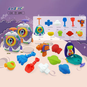 आक्रामक खिलौने नए डिजाइन टिकाऊ समुद्र तट कार पानी की किट गैर विषैले रॉकेट रेत के लिए चिकनी किनारों को सेट करें - Product Image 4