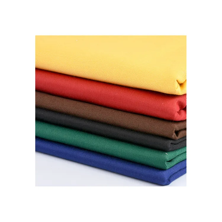 Factory Wholesale Fabric Twill Poly Cotton Custom Color Fabric for Uniform Nylon Cotton