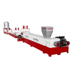 Haorui crusher machine for sale plastic pelletizing PE recycling machinery machine