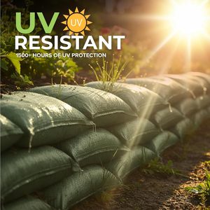 Sacs <span class=keywords><strong>de</strong></span> sable tissés en PP à prix abordable, sacs <span class=keywords><strong>de</strong></span> sable en plastique tissé vides, sacs <span class=keywords><strong>de</strong></span> sable robustes pour la protection contre les inondations - Product Image 2