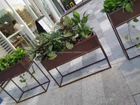 Pot de fleurs moderne et écologique, jardinière pour cour, balcon, toit, boîte de plantation de légumes pour la maison