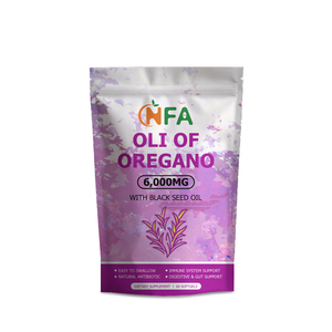 Gélules personnalisées d'huile d'origan 6000mg avec huile de nigelle pour le soutien immunitaire quotidien et la promotion de la santé intestinale - Product Image 1