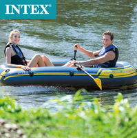 Bateau de pêche gonflable en caoutchouc, 2000-intex 68367 Challenger 2, accessoire d'été à Double dérive