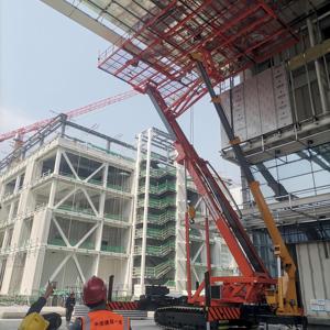 Plataforma Elevadora Hidráulica de Techo Invertida de Venta Directa de Fábrica, 21.7m de Altura de Elevación, Motor Diésel, Caja de Cambios, Elevador de Personal, Cesta Elevadora - Product Image 5