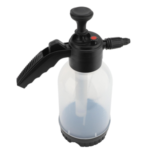 Botella de Plástico de 2L con Pulverizador Manual de Espuma a Presión, Resistente a Ácidos y Álcalis, con Boquilla Blanca/Negra, Herramientas para Lavado de Autos - Product Image 1