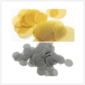 再利用可能なフィルターディスクステンレス鋼ワイヤメッシュと円形/正方形の穴の形のカスタマイズされた切断と処理 - Product Image 2