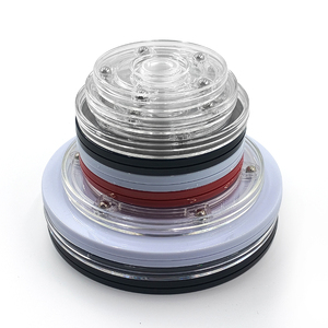 XY-L1S6 trong suốt Acrylic mới đến bàn xoay cơ sở nhựa xoay hiển thị đứng bóng mang linh hoạt Nhựa Bàn xoay - Product Image 3