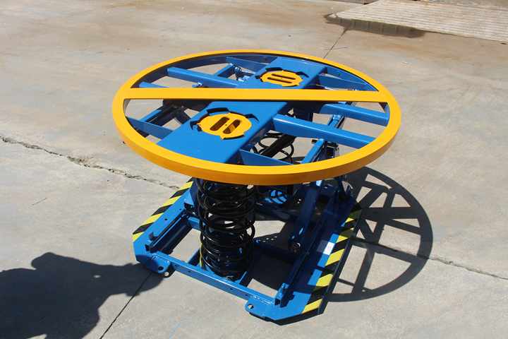 Compact and Flexible 2000KG Spring-Loaded Pallet Positioner Spring ...
