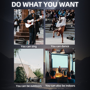 Loa Di Động Không Dây SODLK 150W Loa Hộp Âm Thanh Có Thể Sạc Lại Hệ Thống Âm Thanh Nổi Lớn Với Micro Kép Và Điều Khiển Từ Xa - Product Image 5