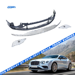 Conjunto de Parachoques Delantero Cromado ABS al por Mayor para Bentley GT 2016-2017, Parrillas para Autos, Rejilla de Parachoques - Product Image 1