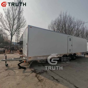 Truth, remolque de baño grande de 8 estaciones completamente personalizado, remolque de baño masculino <span class=keywords><strong>y</strong></span> femenino de lujo, remolques de baño portátiles - Product Image 3
